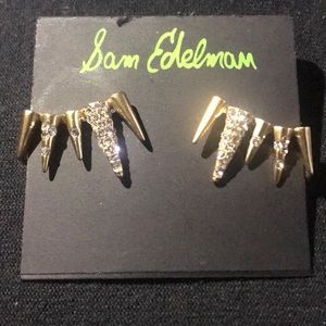 Brand New Sam Edelman Gold Earrings